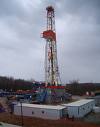Drilling Rig on Marcellus Shale