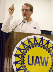 UAW Pres. Bob King
