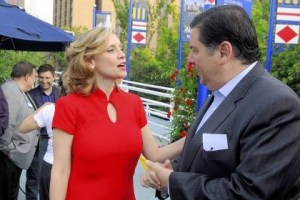 PA-12 Democrat candidate Erin McClelland with Pittsburgh Mayor Bill Peduto